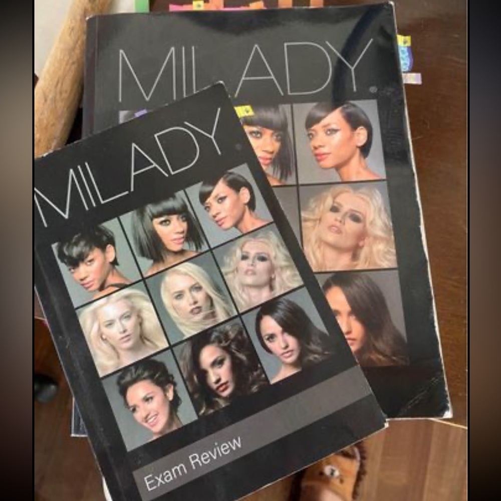 Milady Cosmetology text book and exam book review
